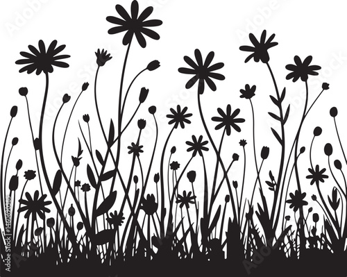 Blooming Spring Floral Silhouette

Wildflower Field in Spring Vector

Elegant Spring Bouquet Design

Minimalist Spring Flower Line Art

Cherry Blossom Breeze Silhouette