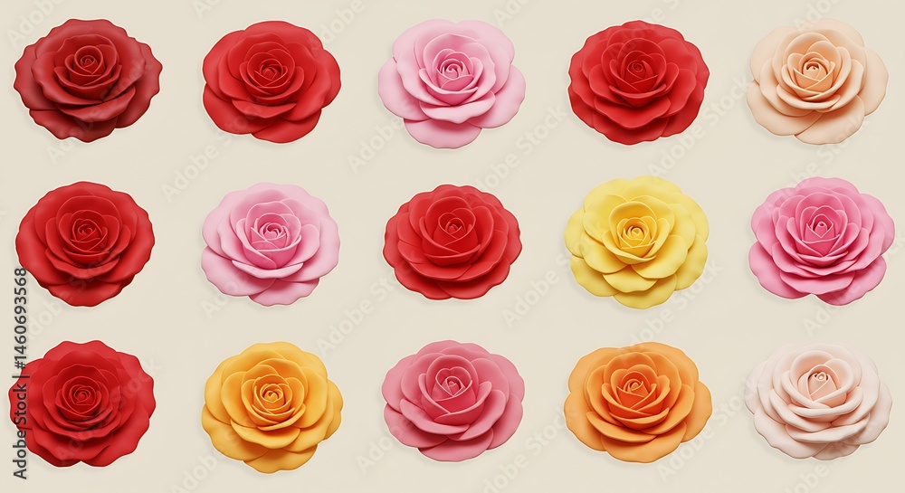 A Symphony of Petals AI Generated A Symphony of Petals AI Generated