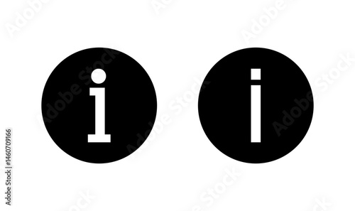 Information sign icon logo design. about us sign and symbol. question mark icon
