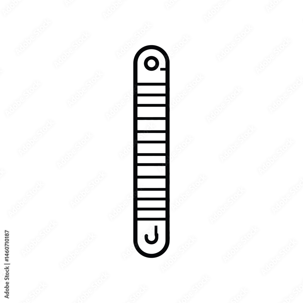 Minimalist Outline Climber Ascender with Steps on Transparent Background Minimalist Outline Climber Ascender with Steps on Transparent Background