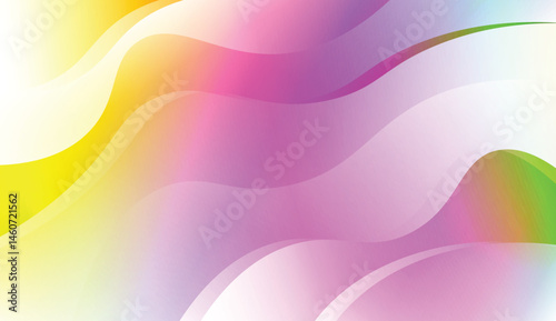 Abstract Background With Dynamic Effect. For Futuristic Ad, Booklets. Vector Illustration with Color Gradient.