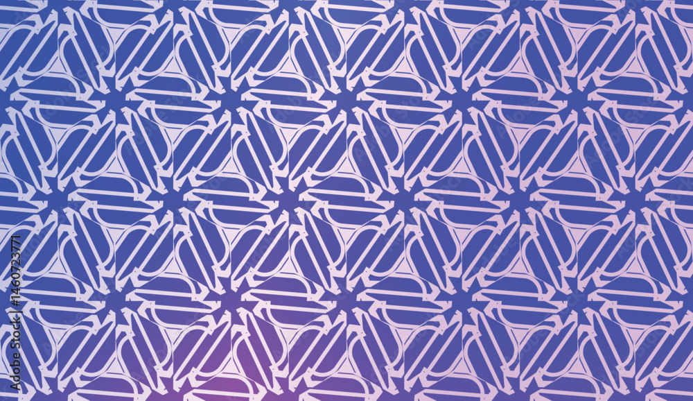 Vector Geometric Pattern with gradient backgroun. Triangles Curved Line. For Wallpaper, Presentation Background, Interior Design, Fashion Print Vector Geometric Pattern with gradient backgroun. Triangles Curved Line. For Wallpaper, Presentation Background, Interior Design, Fashion Print