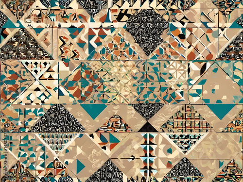 seamless geometric pattern