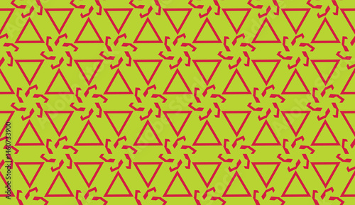 New elegant background with curved line in triangular style. Vector. Smart business design.