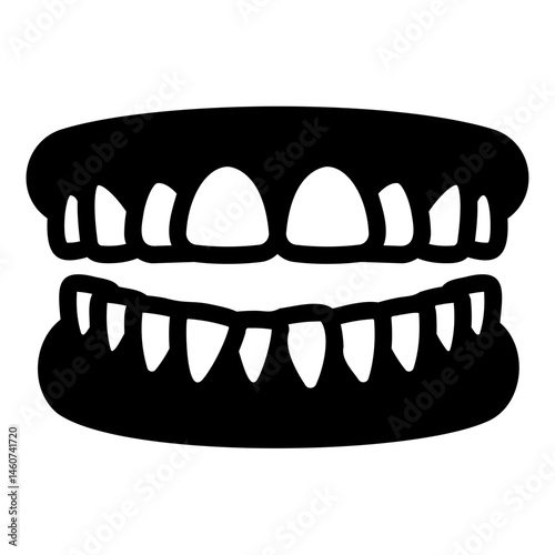 teeth Solid icon