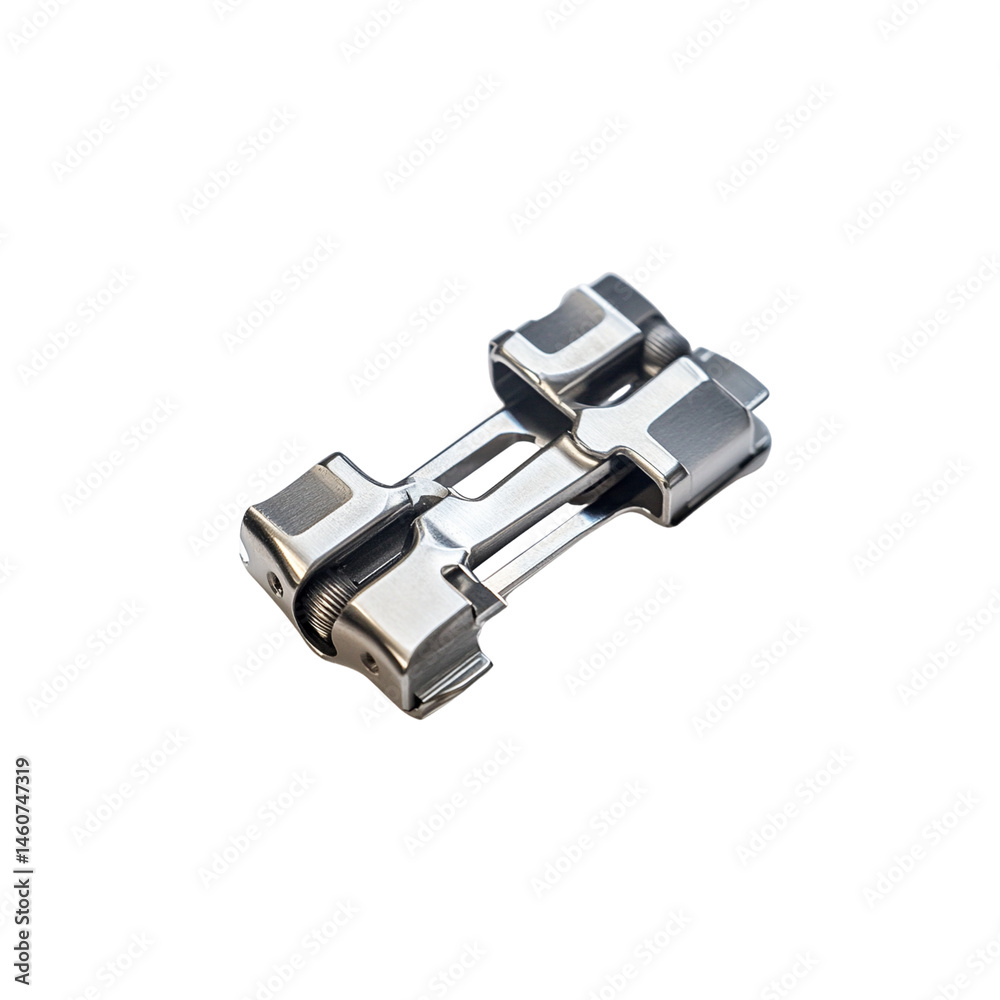 Precision Engineered Metal Component Close-up of a Complex, High-Quality Metal Part Precision Engineered Metal Component Close-up of a Complex, High-Quality Metal Part
