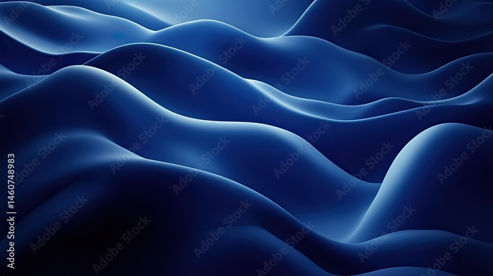 Abstract blue waves background wallpaper design for desktop and mobile phone screensaver and presentation Abstract blue waves background wallpaper design for desktop and mobile phone screensaver and presentation