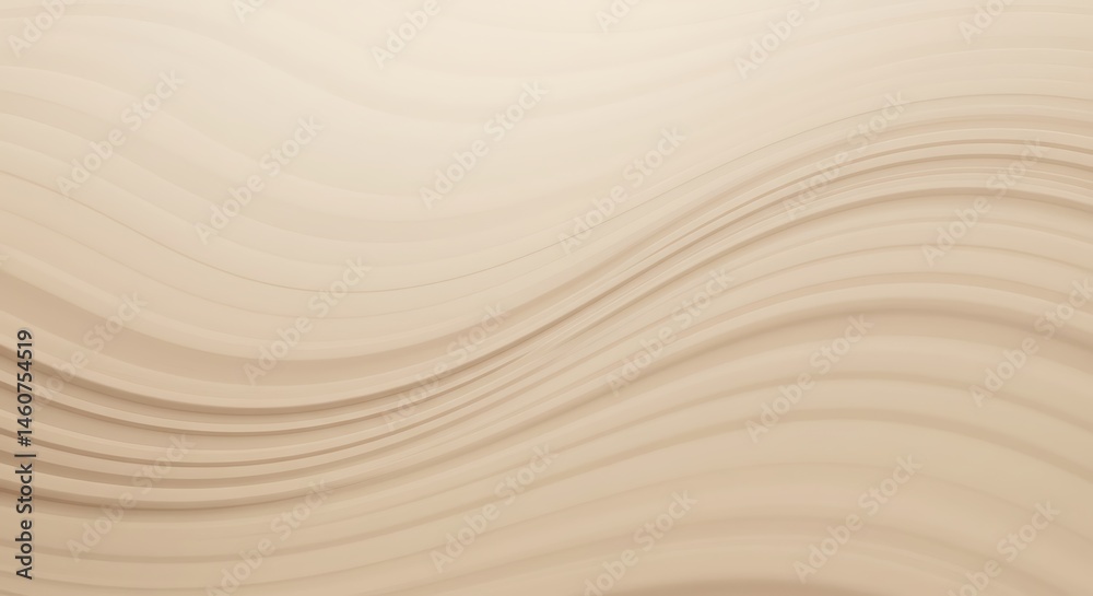 Calm ripple patterns in earthy palette Calm ripple patterns in earthy palette