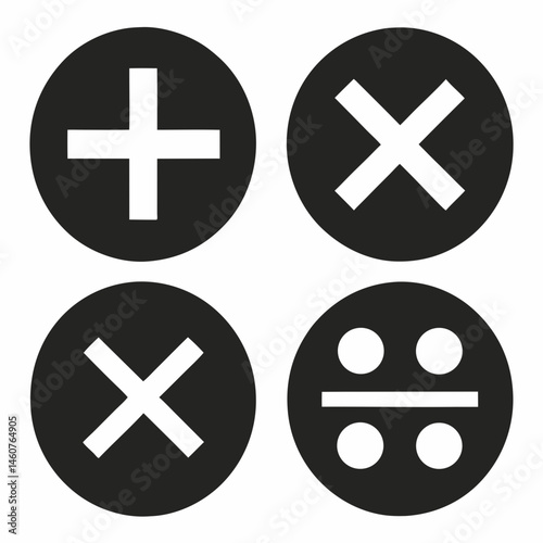 plus and minus signs