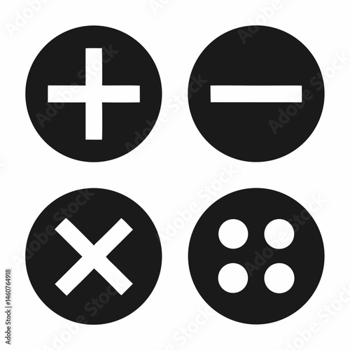 plus and minus buttons