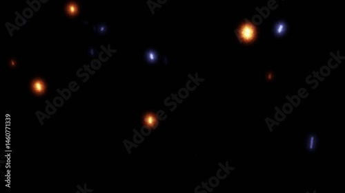 Collision Sparks Effect on Green Screen and Black Background – Impact Spark Animation for VFX and Motion Effect