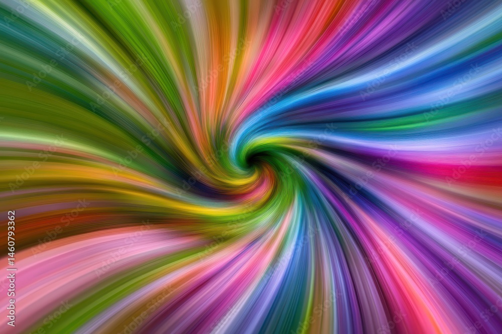 Abstract Color Swirl Digital Art Motion Blur Effect Rainbow Spectrum Hypnotic Vortex Multicolored Background Abstract Color Swirl Digital Art Motion Blur Effect Rainbow Spectrum Hypnotic Vortex Multicolored Background