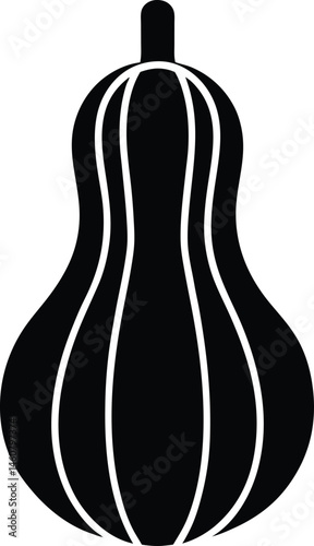 butternut squash icon vector illustration