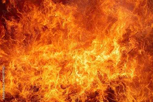 Fiery flames blazing (1)
