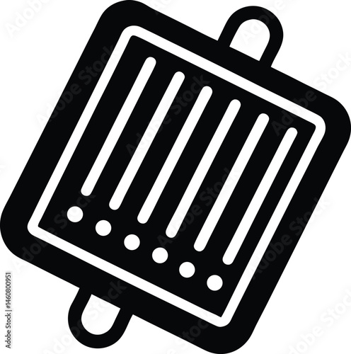 Cooling Rack Icon Vector Illustration
