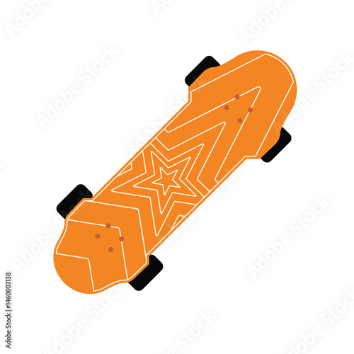 colourful skate