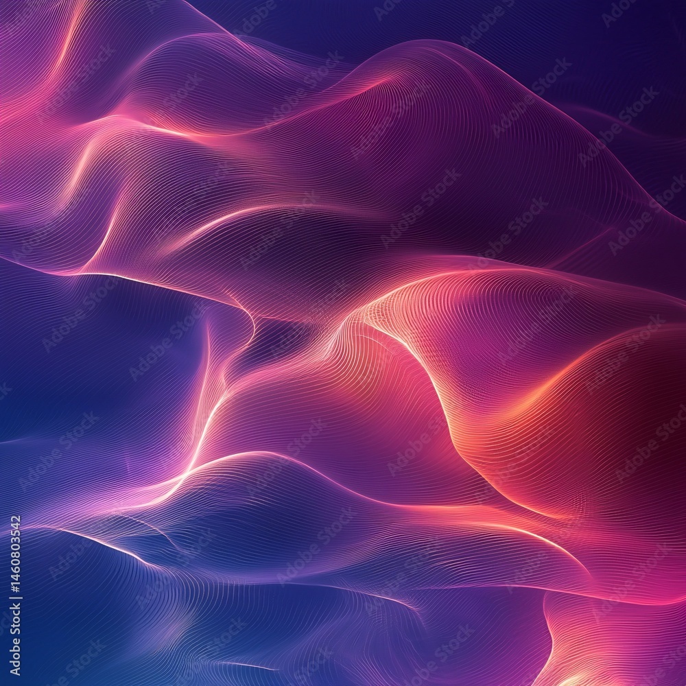 Fototapeta premium Abstract wave curve