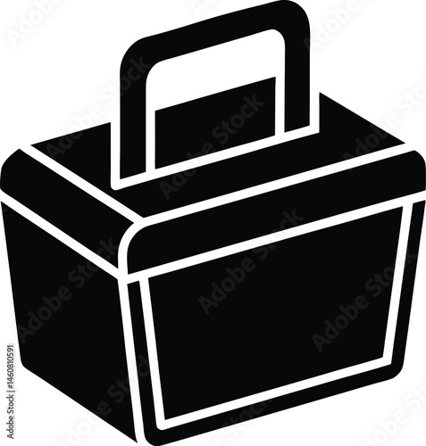 lunchbox icon vector illustration