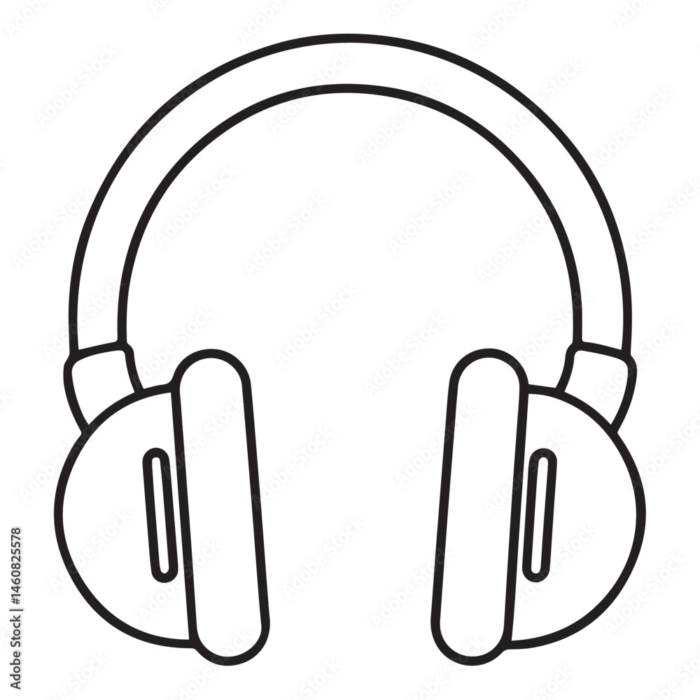 headphone vector illustration headphone vector illustration
