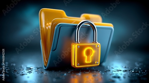 Secure Data Folder  Digital Privacy  Cyber Security  Online Protection  File Encryption  D