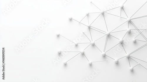 Abstract White Network Background network abstract white background connection nodes structure data