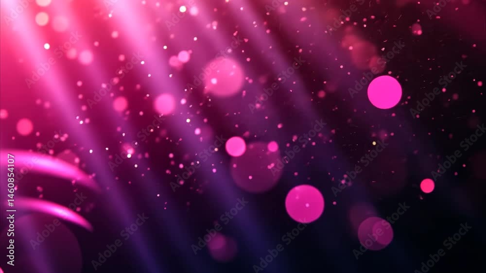 Colorful bokeh lights create a dreamy atmosphere in a vibrant setting, big bokeh lights able background