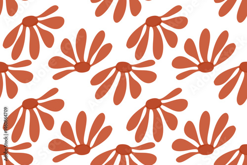 seamless pattern with flowers