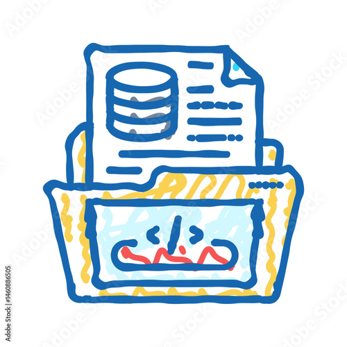 software prototyping icon doodle illustration