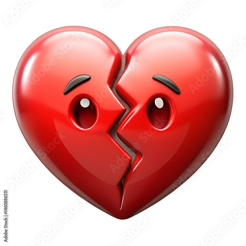 Broken Heart Emoji Art