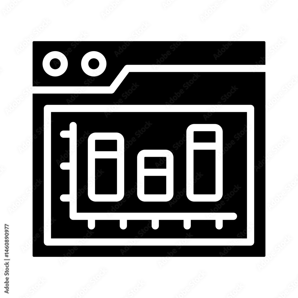 bar chart icon