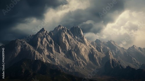 Mountain landscape background
