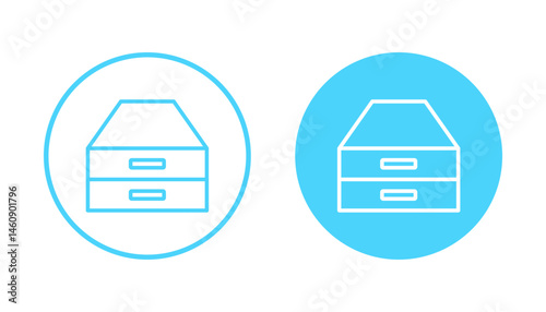 Archive folders icon vector. Document vector icon. Archive storage icon.