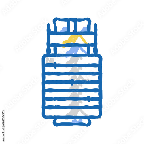 grid balancing energy icon doodle illustration
