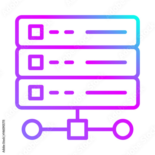Obraz na płótnie server icon w salonie