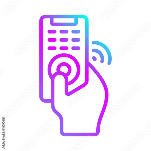 Obraz na płótnie remote control icon w salonie