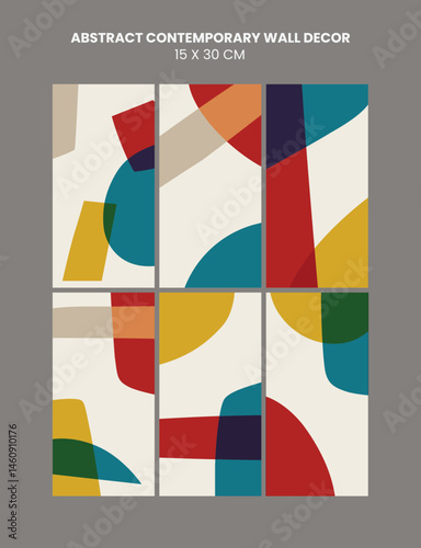 Abstract Contemporary Wall Decor