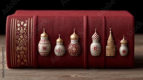 Ornate Book Cover: Intricat...