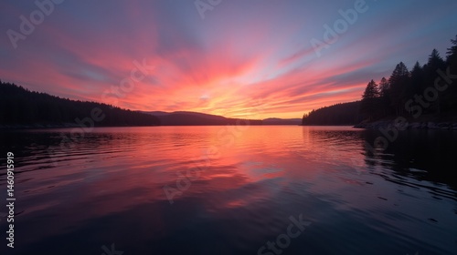 Twilight Tranquility: Waters of Solitude
