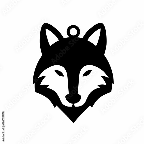 Animal head key chain