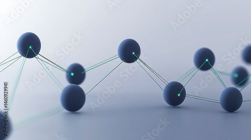 Obraz na płótnie Abstract Network Connection Global Data Digital Sphere Technology Concept w salonie