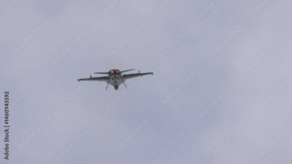 F/A-18 Hornet Aerobatic Maneuver at Avalon Airshow F/A-18 Hornet Aerobatic Maneuver at Avalon Airshow