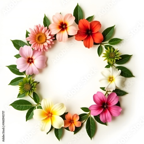 Abstract Flowers Background