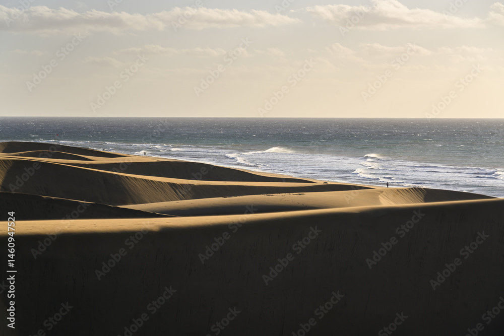 Dunes of Maspalomas, Gran Canaria, Spain.
