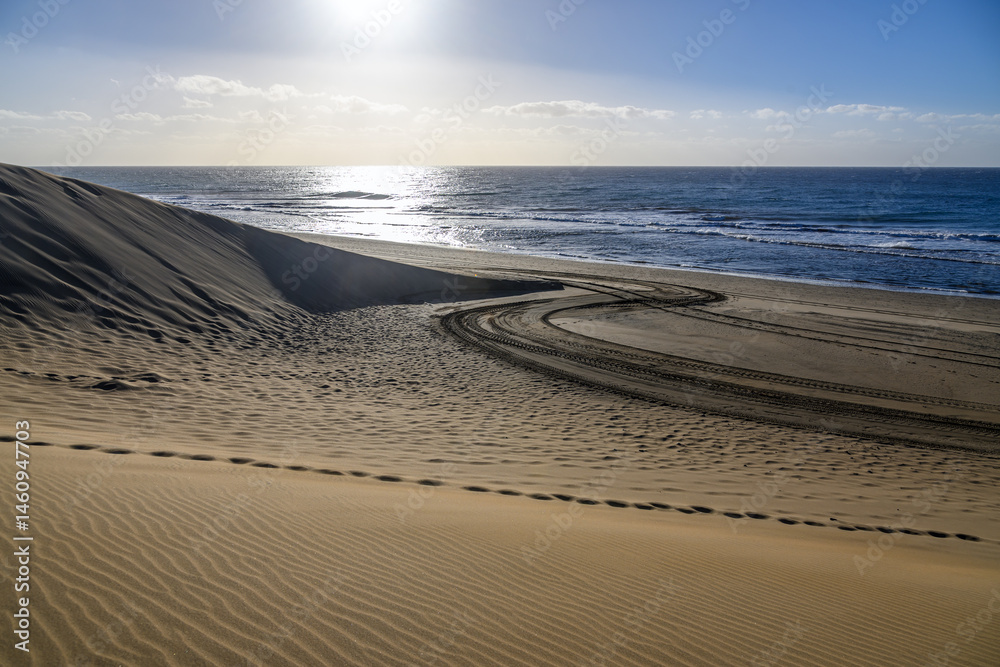 Dunes of Maspalomas, Gran Canaria, Spain.