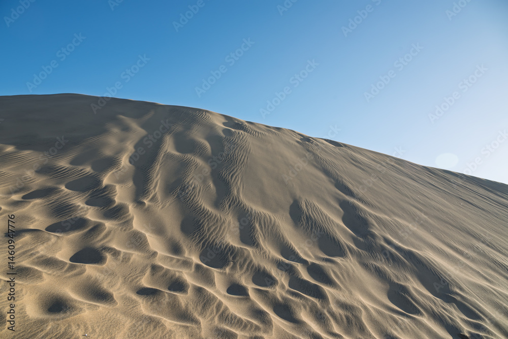 Dunes of Maspalomas, Gran Canaria, Spain.
