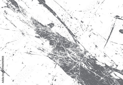 Grunge texture overlay with fine grains isolated on  abstract vector noise. Small particles of debris and dust