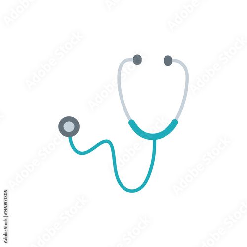 Medical stethoscope icon
