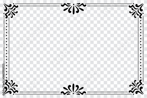 Creative Hand Drawn Ornament Frames in Sketch Style Design 2025 