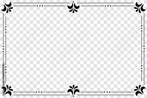 Creative Hand Drawn Ornament Frames in Sketch Style Design 2025 