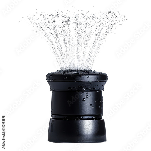Sprinkler isolated on transparent background.